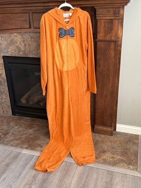 Five Nights At Freddy's Freddy Fazbear Adult Hooded Zip Onesie Costume 2XL NWT